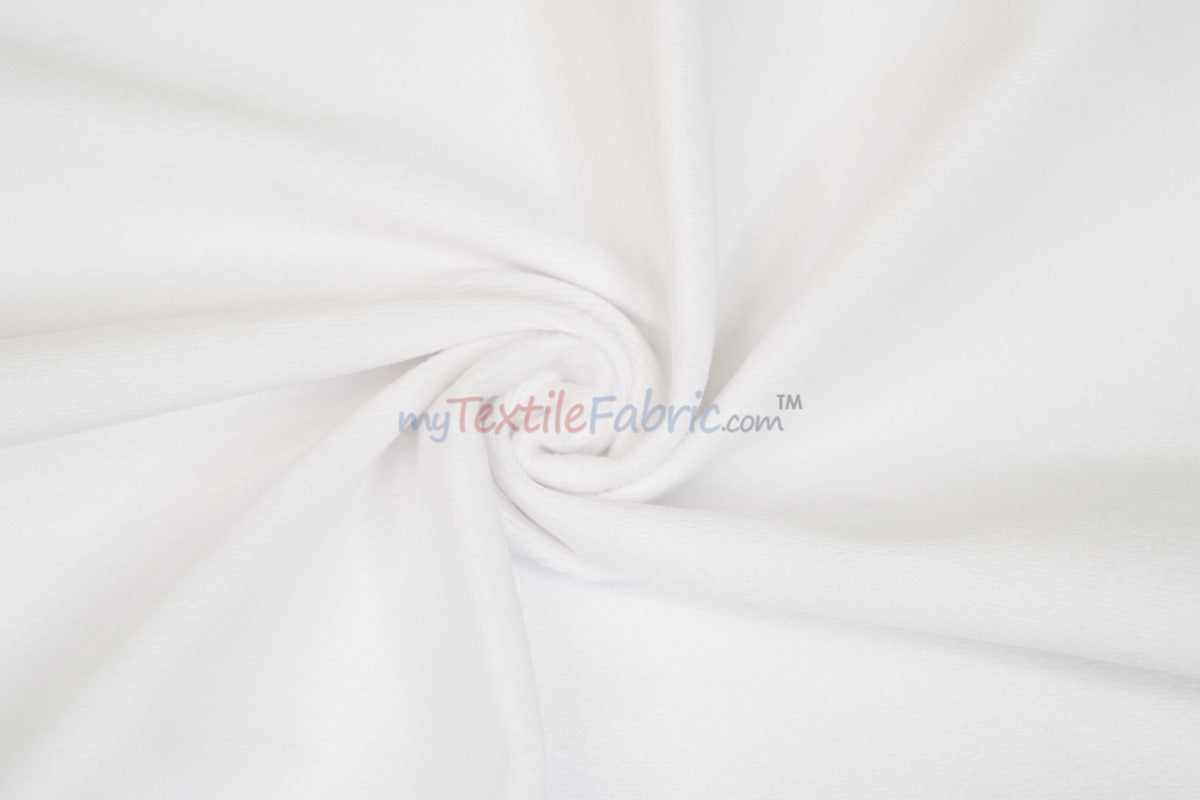 Extra Wide Fire Retardant Drapery Velvet Fabric by the Yard | 118" Wide | Multiple Colors |