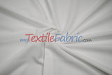 Extra Wide Polyester Fabric | 124" Wide Polyester Fabric | 124" Polypoplin for Tablecloths, Drapery, and Curtains |