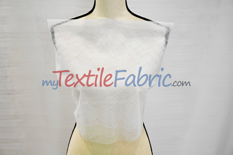 Hard Net Crinoline Fabric | Petticoat Fabric | 60" Wide | Stiff Netting Fabric is Traditionally used to give Volume to Dresses
