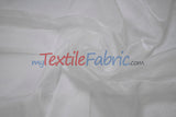 45" Crystal Organza | Rare Japanese Fabric | 100% Nylon | Sparkling Sheer Elegance