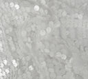 New York Dazzle Sequins Fabric | 6mm Sequins Fabric | 52" Wide | Multiple Colors |