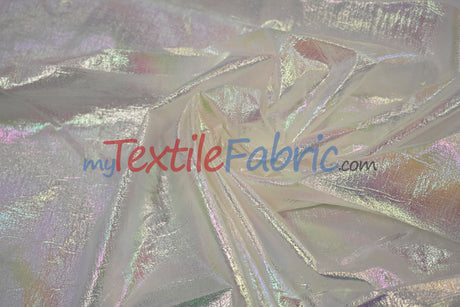 Oasis Hologram Fabric | Iridescent Sheer Organza | 58/60" Wide | Fantasy & Apparel