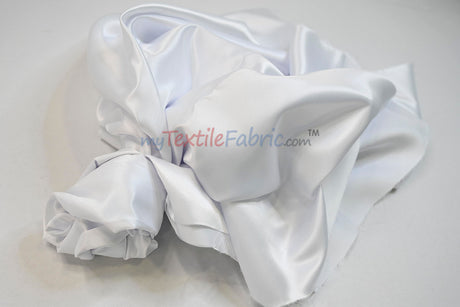 Lamour Satin Fabric | Polyester Matte Satin | Peau De Soie | 60" Wide | Wedding Dress, Tablecloth, Multiple Colors