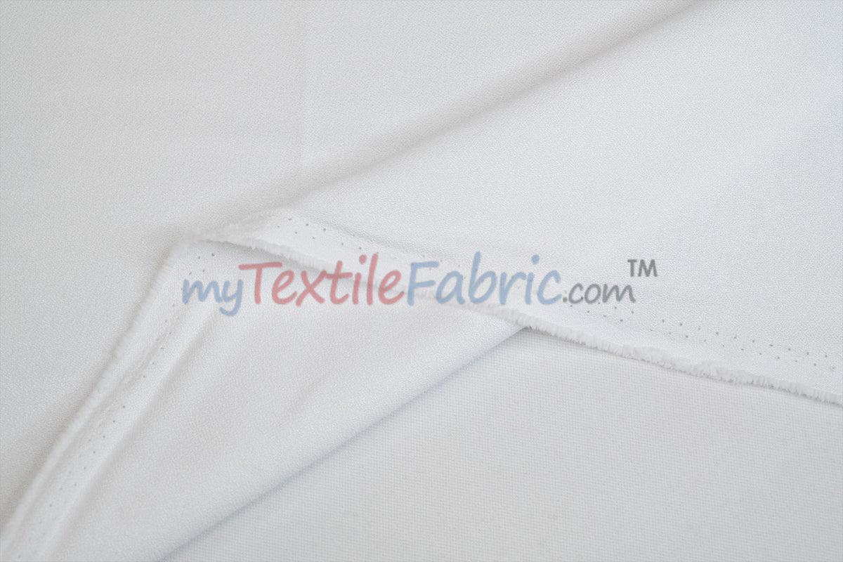 Polyester Crepe Fabric by the Yard | 100% Polyester | 60" Wide |