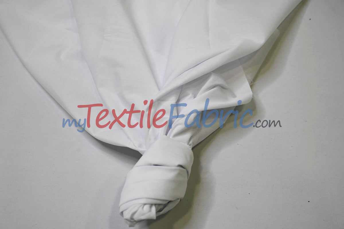 Polyester Cotton Broadcloth Fabric | 60" Wide | Solid Colors | Continuous Yards | Multiple Colors |