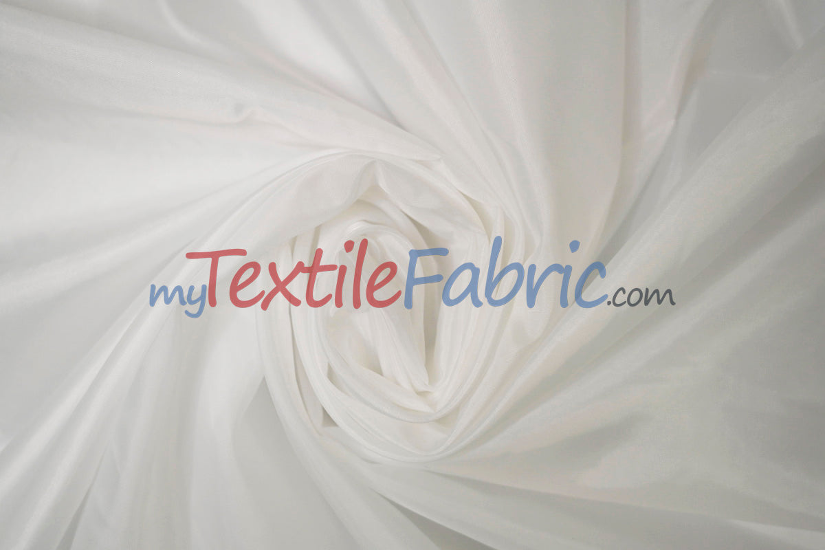 Polyester Lining Fabric | Woven Polyester Lining | 60" Wide | Continuous Yards | Imperial Taffeta Lining | Apparel Lining | Tent Lining and Decoration