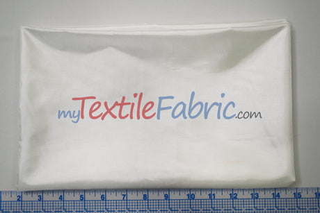 Polyester Silky Habotai Lining | 58" Wide | Super Soft and Silky Poly Habotai Fabric | Continuous Yards | Multiple Colors | Digital Printing, Apparel Lining, Drapery and Decor |