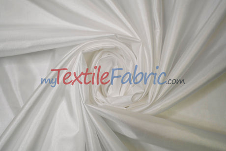 Polyester Silky Habotai Lining | 58" Wide | Super Soft and Silky Poly Habotai Fabric | Wholesale Bolt | Multiple Colors | Digital Printing, Apparel Lining, Drapery and Decor |