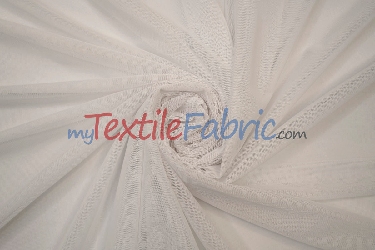 Super Soft Power Mesh Spandex | 20% Spandex | 60" Wide | 4 Way Stretch | Multiple Colors |