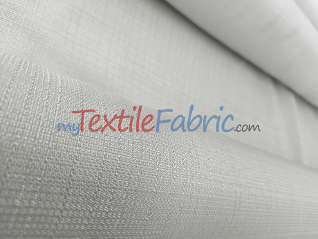 Rustic Linen Fabric | Imitation Linen Fabric | Faux Linen Fabric | 58" Wide | 5 Colors |