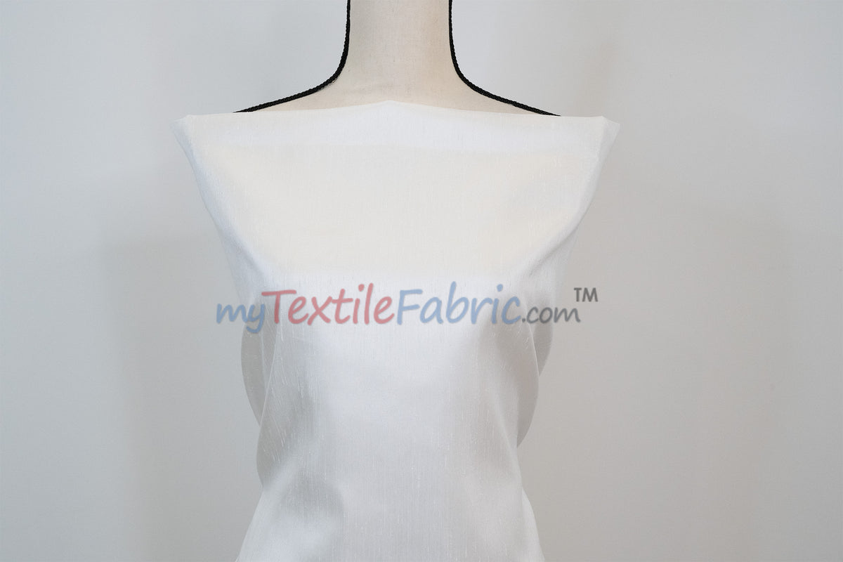 Shantung Satin Fabric | Satin Dupioni Silk Fabric | 60" Wide | Multiple Colors | Yards & Bolts