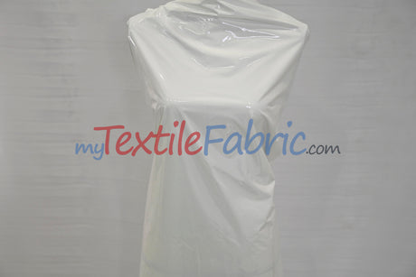 Shiny Stretch Patent Vinyl Fabric | 94% Polyester, 6% Spandex | 60" Wide | Glossy & Flexible Material for Fashion and Crafts