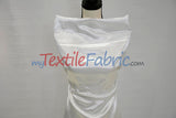 Stretch Charmeuse Satin Fabric | Soft Silky Satin Fabric | 96% Polyester 4% Spandex | Multiple Colors | Yards & Bolts