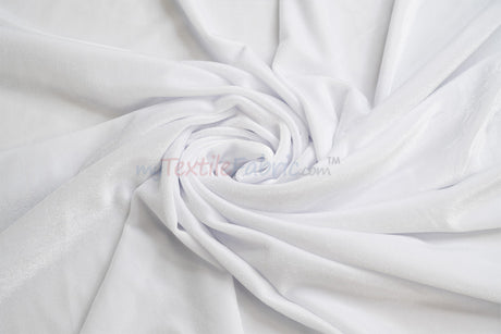 Soft and Plush Stretch Velvet Fabric | Stretch Velvet Spandex | 58" Wide | Spandex Velour for Apparel, Costume, Cosplay, Drapes |