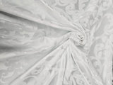 Victorian Damask Jacquard Fabric | Victorian Damask Brocade | 60" Wide | Drapery, Curtains, Tablecloth, Costume | Multiple Colors |
