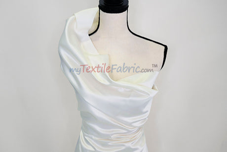 Lamour Satin Fabric | Polyester Matte Satin | Peau De Soie | 60" Wide | Wedding Dress, Tablecloth, Multiple Colors