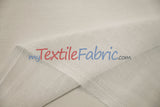 Extra Wide Turkish Sheer Fabric | 108" Wide | Textured Sheered Linen Fabric for Drapery and Curtains |