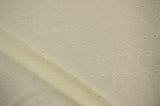 Polyester Cotton Eyelet Embroidery | No Scallop Ends  | 60" Wide | Multiple Colors |