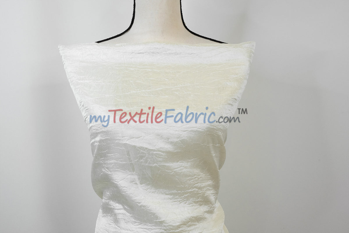 IFR Dull Crush Satin for Drapery | Extra Wide Tergalet Fabric | 108" Wide | Multiple Colors |