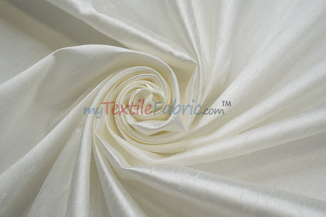 IFR Extra Wide Dupioni Silk | 100% Polyester Faux Dupioni Fabric | 120" Wide | Multiple Colors |