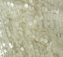 New York Dazzle Sequins Fabric | 6mm Sequins Fabric | 52" Wide | Multiple Colors |