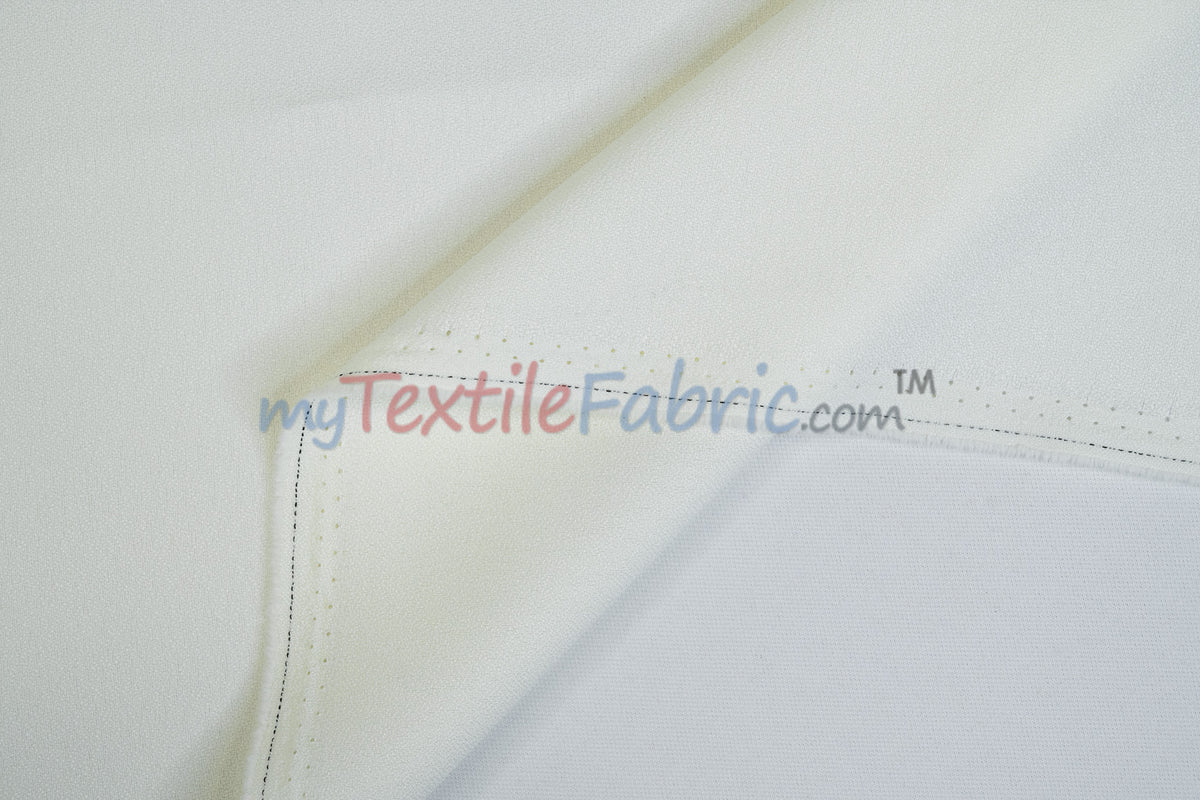 Polyester Crepe Fabric by the Yard | 100% Polyester | 60" Wide |