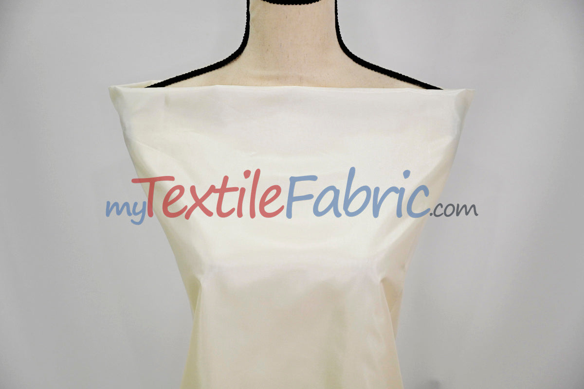 Polyester Silky Habotai Lining | 58" Wide | Super Soft and Silky Poly Habotai Fabric | Continuous Yards | Multiple Colors | Digital Printing, Apparel Lining, Drapery and Decor |