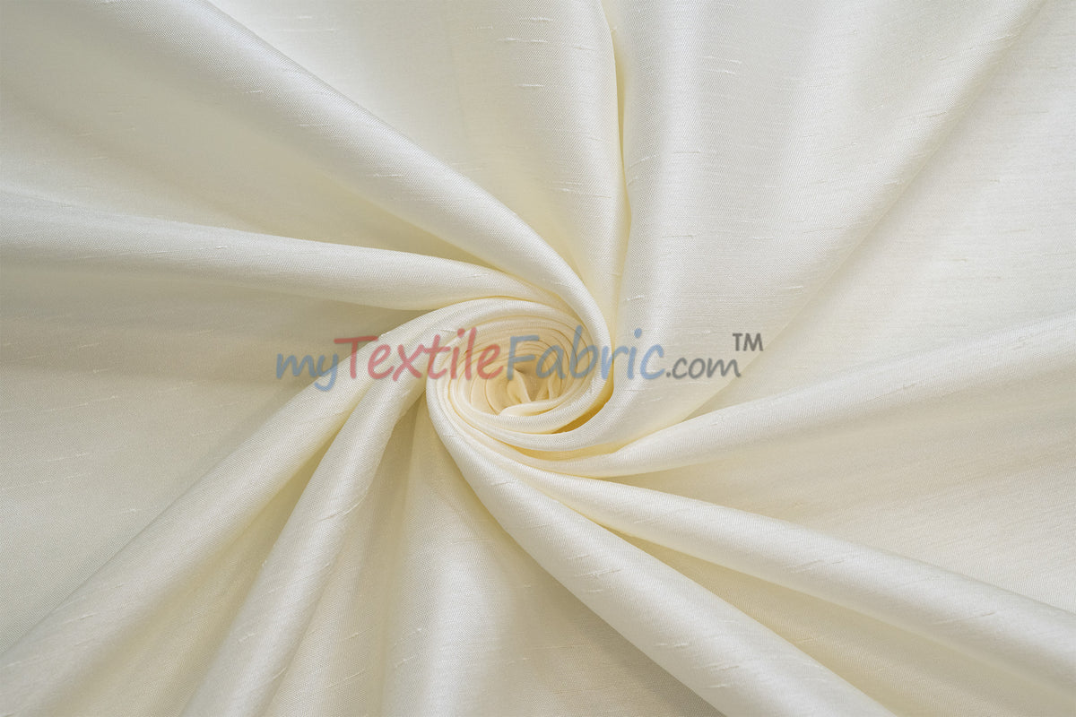 Shantung Satin Fabric | Satin Dupioni Silk Fabric | 60" Wide | Multiple Colors | Yards & Bolts