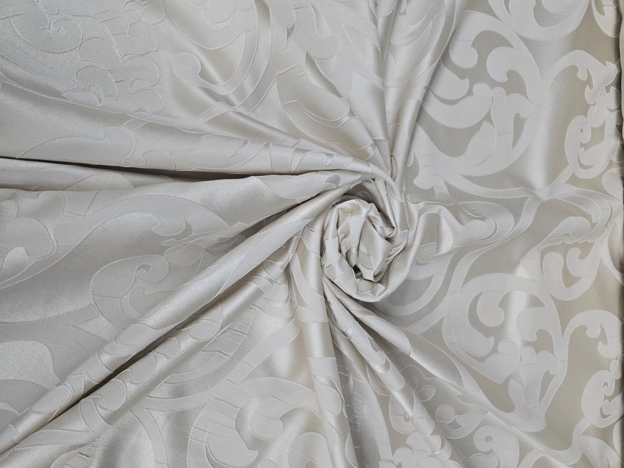 Victorian Damask Jacquard Fabric | Victorian Damask Brocade | 60" Wide | Drapery, Curtains, Tablecloth, Costume | Multiple Colors |