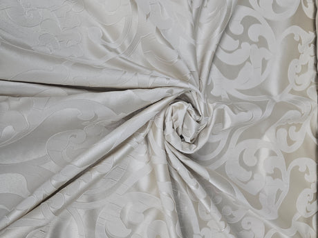 Victorian Damask Jacquard Fabric | Victorian Damask Brocade | 60" Wide | Drapery, Curtains, Tablecloth, Costume | Multiple Colors |