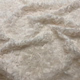 Wedding Bliss Fabric | 3d Floral Chiffon Fabric | Floral Chiffon Embroidery | 52" Wide | 4 Colors |