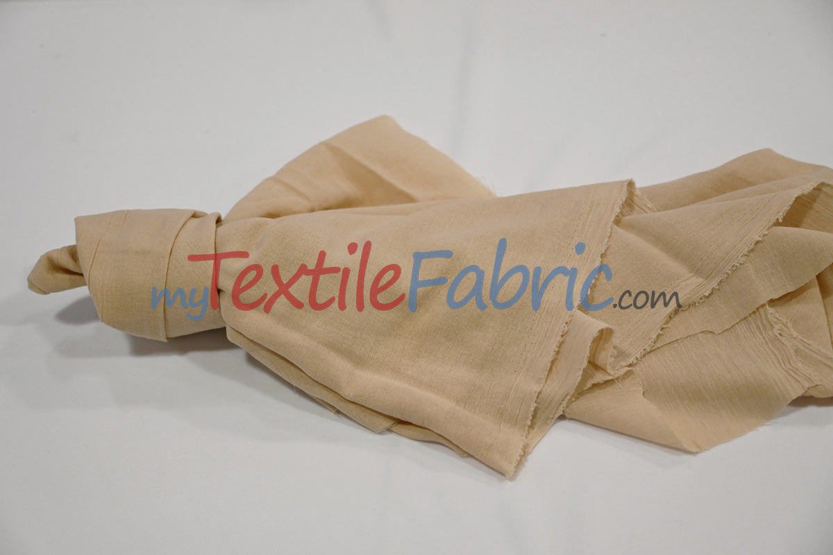 100% Cotton Gauze Fabric | Soft Lightweight Cotton Muslin | 48" Wide | Bolt Pricing | Multiple Colors