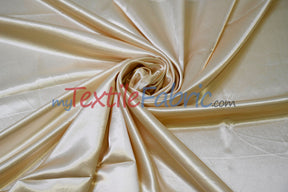 Champagne Charmeuse Satin Fabric