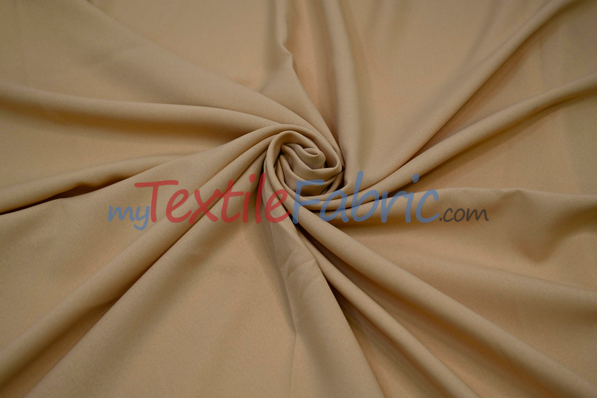 Extra Wide Polyester Fabric | 124" Wide Polyester Fabric | 124" Polypoplin for Tablecloths, Drapery, and Curtains |