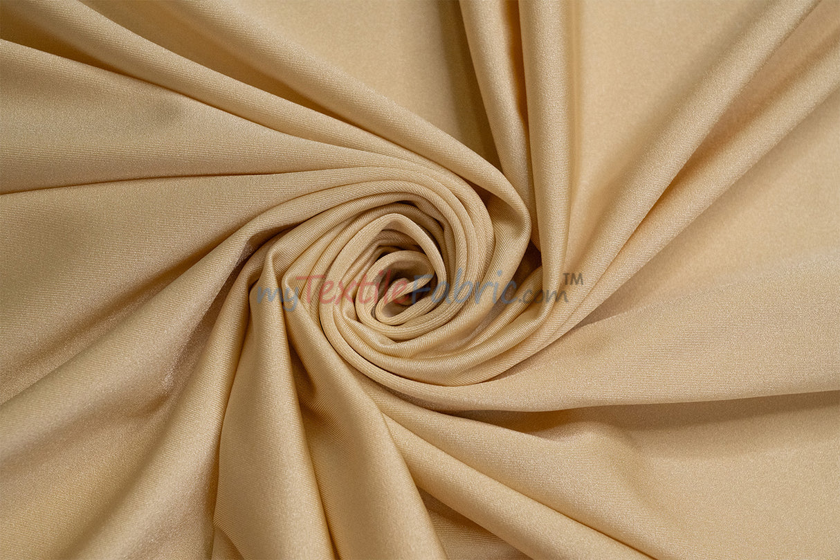 Nylon Spandex 4 Way Stretch Fabric | 60" Width | Great for Swimwear, Dancewear, Waterproof, Tablecloths, Chair Covers | Multiple Colors |