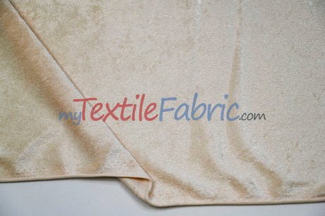 Panne Velvet Fabric | 60" Wide | Crush Panne Velour | Apparel, Costumes, Cosplay, Curtains, Drapery & Home Decor