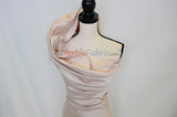 Lamour Satin Fabric | Polyester Matte Satin | Peau De Soie | 60" Wide | Wedding Dress, Tablecloth, Multiple Colors