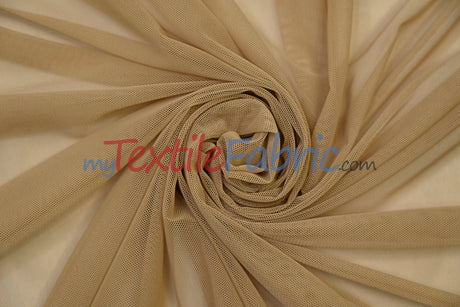 Super Soft Power Mesh Spandex | 20% Spandex | 60" Wide | 4 Way Stretch | Multiple Colors |