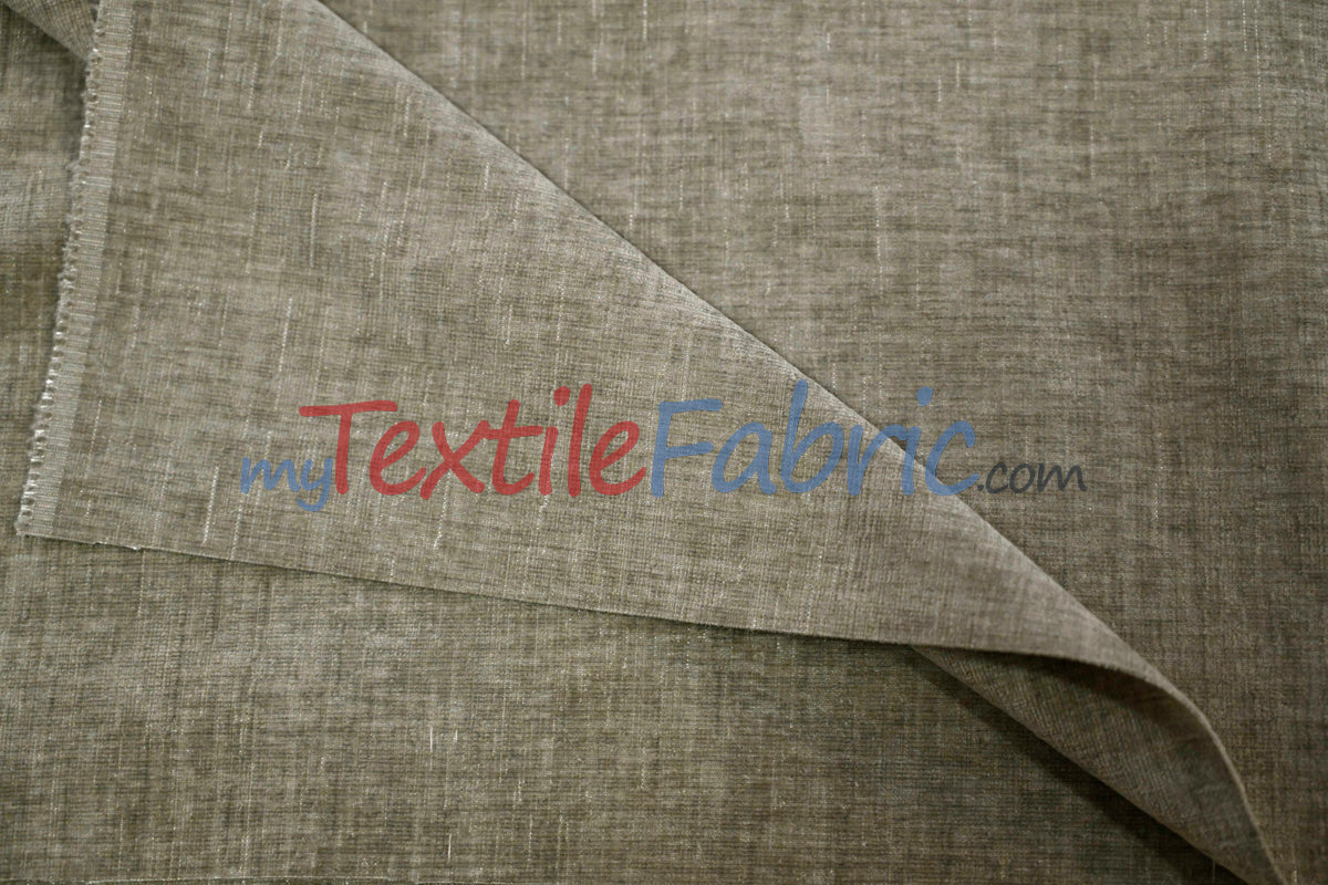 Chenille Fabric | 60" Wide | Ultra Soft Velvety Upholstery & Apparel Fabric