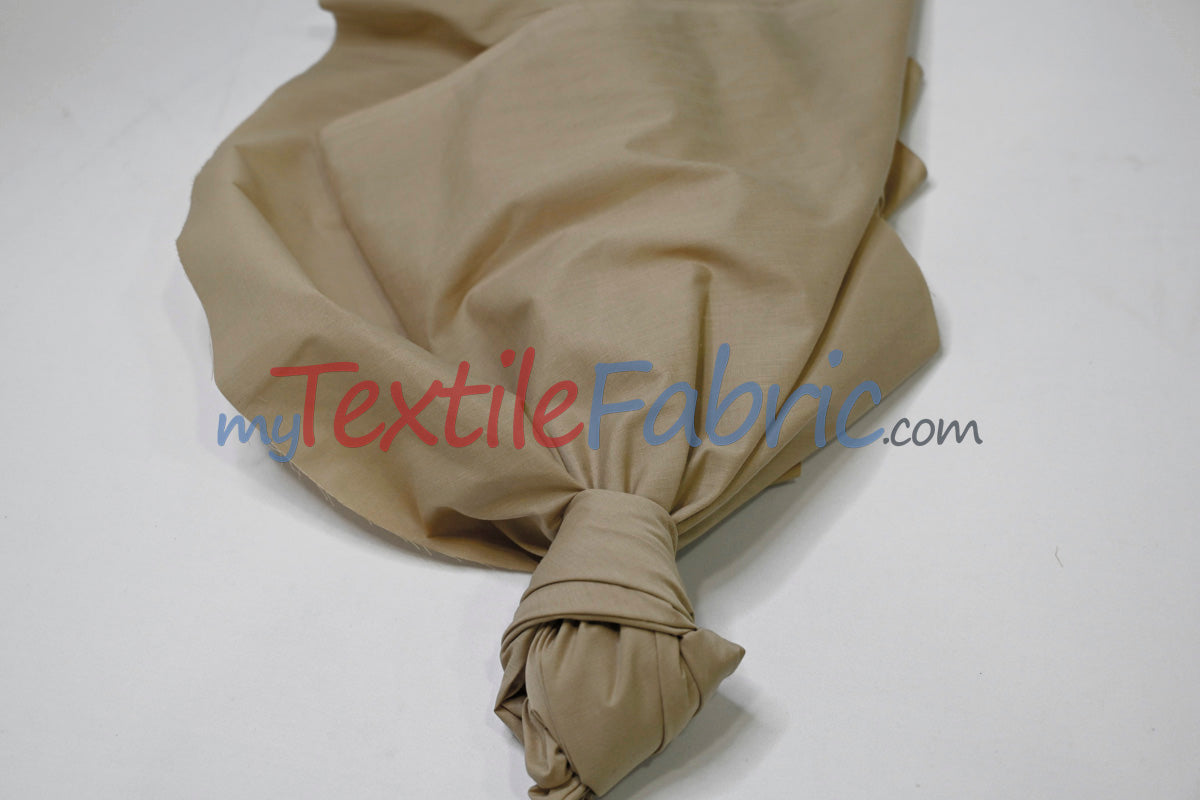 Polyester Cotton Broadcloth Fabric | 60" Wide | Solid Colors | Continuous Yards | Multiple Colors |