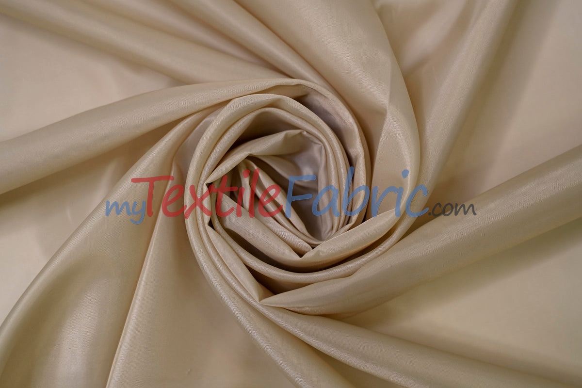 Polyester Lining Fabric | Woven Polyester Lining | 60" Wide | Continuous Yards | Imperial Taffeta Lining | Apparel Lining | Tent Lining and Decoration