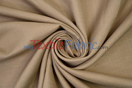 Rustic Linen Fabric | Imitation Linen Fabric | Faux Linen Fabric | 58" Wide | 5 Colors |