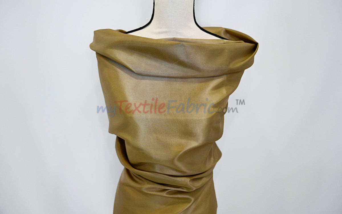 Taffeta Fabric | Two Tone Taffeta Fabric | Non Stretch Taffeta | 60" Wide | Multiple Solid Colors