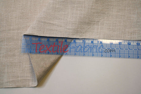 Upholstery Weight Poly Linen Fabric | Durable Backed Linen | 60" Wide | Non Woven Backing | Ideal for Upholstery, Cushions & Drapery