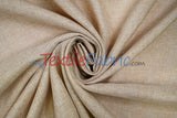 Vintage Linen Fabric | Imitation Burlap Fabric | 60" Wide | Faux Burlap | Vintage Rustic Natural Look Burlap | Washable Burlap Fabric for Decor |