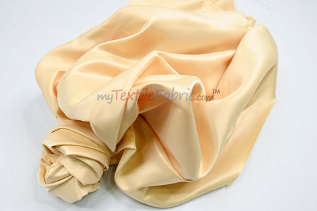 Lamour Satin Fabric | Polyester Matte Satin | Peau De Soie | 60" Wide | Wedding Dress, Tablecloth, Multiple Colors