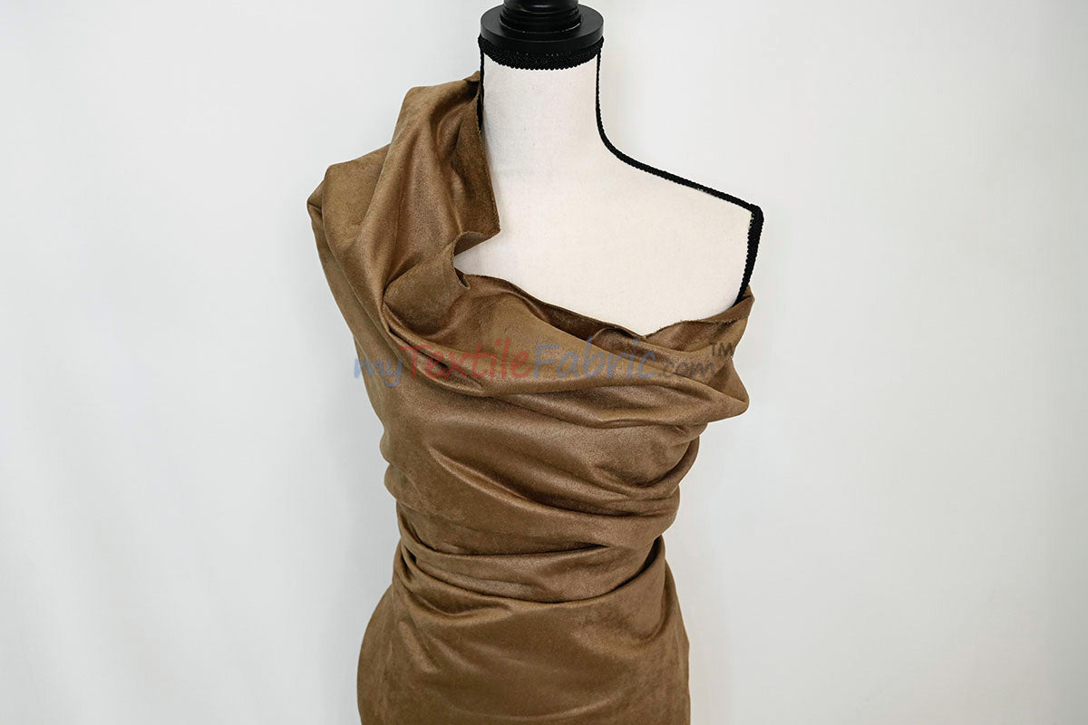 Suede Fabric | Microsuede | 40 Colors | 60" Wide | Faux Suede | Upholstery Weight, Tablecloth, Bags, Pouches, Cosplay, Costume | Continuous Yards |