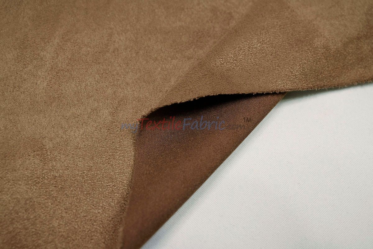Suede Fabric | Microsuede | 40 Colors | 60" Wide | Faux Suede | Upholstery Weight, Tablecloth, Bags, Pouches, Cosplay, Costume | Continuous Yards |