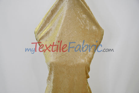 Panne Velvet Fabric | 60" Wide | Crush Panne Velour | Apparel, Costumes, Cosplay, Curtains, Drapery & Home Decor
