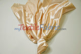 Stretch Charmeuse Satin Fabric | Soft Silky Satin Fabric | 96% Polyester 4% Spandex | Multiple Colors | Yards & Bolts